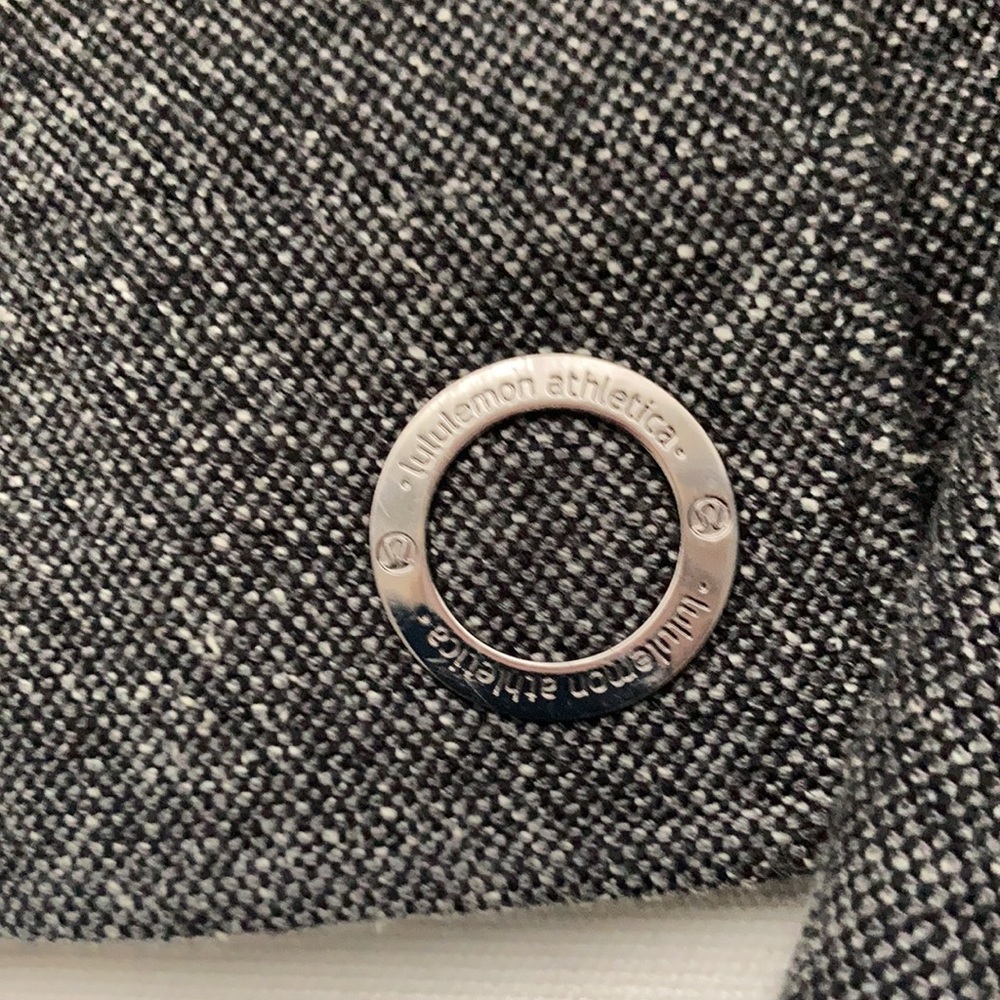 Lululemon Heather Gray Light Zip Button Jacket - image 7
